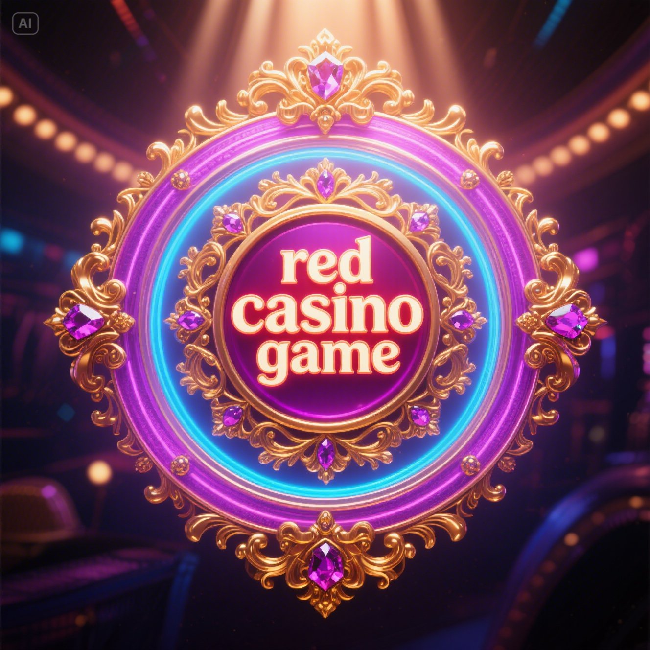 red casino game